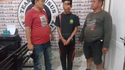 Pelaku Judi Tebak Angka Ditangkap, BB dan Uang 72 Ribu Turut Disita Polsek Kualuh Hulu Labura