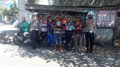 Satlantas Polres Bondowoso Adakan Sosialisasi Ops Patuh Semeru 2023