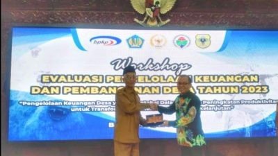 Ini Pesan Bupati Bondowoso pada 3 Desa Peraih Predikat Terbaik Pengelolaan Keuangan Desa