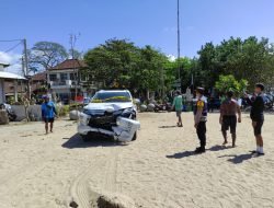 Tim Gabungan Sat Reskrim dan Sat Lantas Polresta Denpasar Amankan WNA Asal Irlandia Diduga Lakukan Tabrak Lari