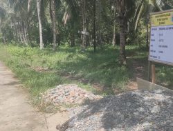 Desa Mananga di Pulau Taliabu Serap DD untuk Pembangunan Jalan Rabat Beton