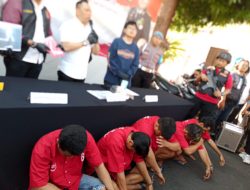 Kecanduan Main Game Online dan Judi Online, 5 Pelaku Pembobol Gudang Ditangkap Polrestabes Surabaya
