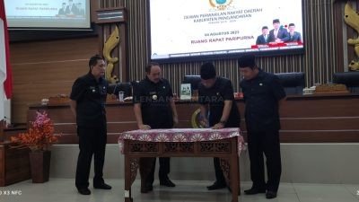 Begini Isi Pakta Integritas yang Ditandatangani DPRD Bersama Bupati Pangandaran Mengenai Pengesahan RAPBD Tahun 2024