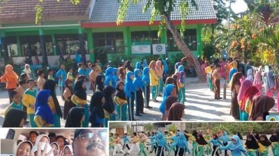 Merger SDN Megale I dan II di Bojonegoro Lancar, Wali Murid : Anak Saya Gembira Dapat Teman Banyak