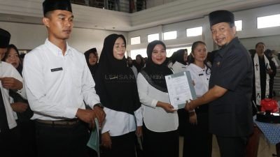 303 PPPK Pemda Kaur Dilantik dan Diambil Sumpah Jabatan