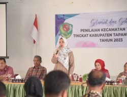 Ketua TP PKK Tapsel Tinjau Kesiapan Kecamatan Terbaik di Sipirok