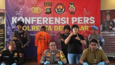 Tim Gabungan Polresta Denpasar Amankan WD, Pelaku Perkosaan WNA Asal Brazil