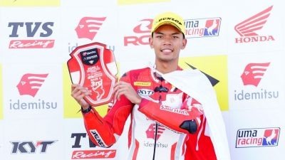 Pebalap Astra Honda Tak Terkalahkan di ARRC Mandalika