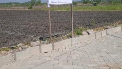 PUPR Nganjuk Rehab Ruas Jalan di Kecamatan Lengkong Menggunakan Paving Block