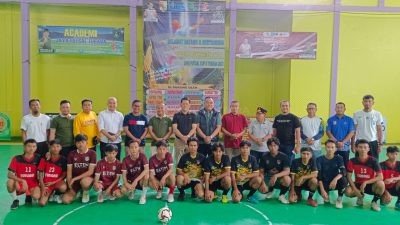 Pj Bupati Tubaba Siap Dukung Turnamen Futsal Jaya Cup
