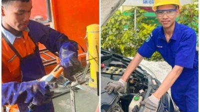 Dua Siswa SMKN 3 Dumai Diharapkan Mampu Mengikuti LKS SMK Tingkat Nasional