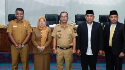 Pj Bupati Kampar Sampaikan Rancangan Perubahan KUA PPAS APBD Kabupaten Tahun 2023