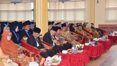 Wakil Wali Kota Padangsidimpuan Hadiri Wisuda Sarjana ke-61 Tahun Akademik 2022-2023 UMTS