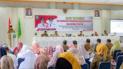 Bappeda Pasaman Gelar Rakor Percepatan Penurunan Angka Kemiskinan dan Rembuk Stunting