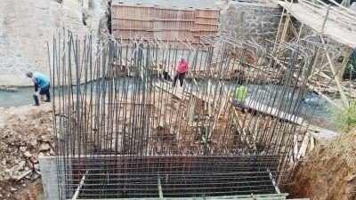 Pengerjaan Lambat, Proyek Jembatan Kalikidang di Banjarnegara Dikeluhkan Warga