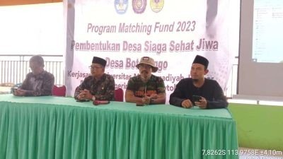 Pemdes Botolinggo Bondowoso Gandeng UMJ Gelar Pembentukan Desa Siaga Sehat Jiwa