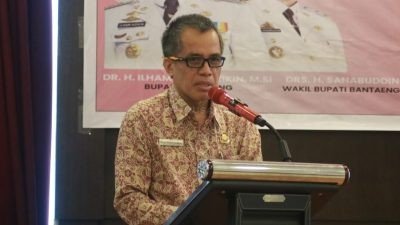 Sekda Buka Sosialisasi Pembudayaan Gemar Membaca Tingkat SD dan SMP se-Kabupaten Bantaeng Tahun 2023