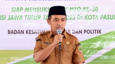 Rakor FPK, Ini Pesan Penting Wali Kota Pasuruan