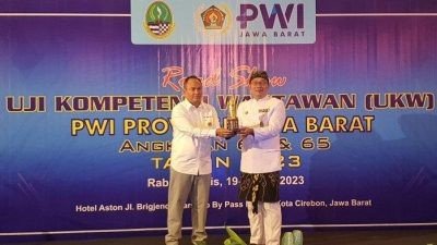 Kolaborasi Pemprov dan PWI Jabar Sukses Selenggarakan UKW dengan Peserta Terbanyak Kurun Waktu 8 Bulan