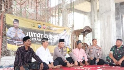 Jumat Curhat, Polresta Sidoarjo Ajak Kuatkan Toleransi Ditengah Perbedaan