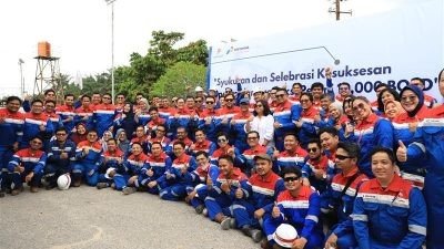 Produksi Lapangan Petani Blok Rokan Tembus 10.000 BOPD, PHR Gelar Syukuran