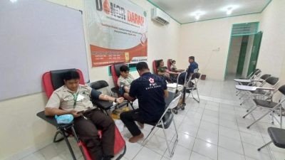 Kolaborasi dengan PMI Kota Dumai, PT SDS Kembali Gelar Donor Darah