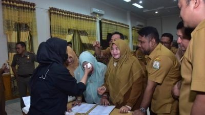 Ada Apa BNNK Aceh Tamiang Gelar Tes Urine Dadakan di Lingkungan ASN, Simak Ini Target Utamanya