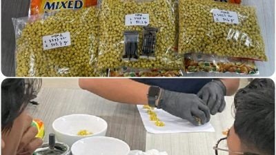 Bea Cukai Dumai Gagalkan Penyelundupan 19 Ribu Butir Ekstasi asal Malaysia