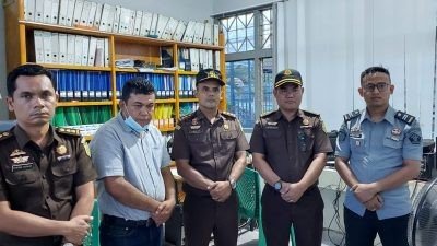 Terpidana Sopian Subri Lubis Kasus Korupsi Dana BTT Covid-19 Tahun 2020 Dieksekusi Kejari Padangsidimpuan