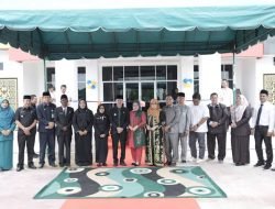 Bupati Rohil Afrizal Sintong Resmikan Gedung Puskesmas Panipahan