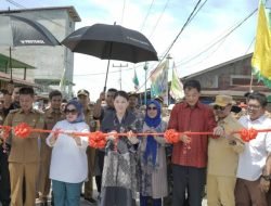 Habiskan Anggaran Rp 34 Milyar, Bupati Rohil Resmikan Penggunaan Pembangunan Jalan Utama di Pulau Halang