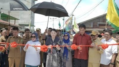 Habiskan Anggaran Rp 34 Milyar, Bupati Rohil Resmikan Penggunaan Pembangunan Jalan Utama di Pulau Halang