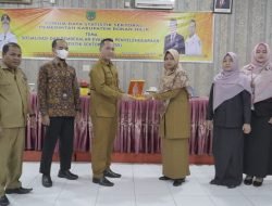 Diskominfotik Rohil Gelar Forum Data Statistik Sektoral