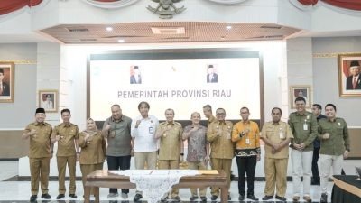 Bupati Rohil Mengikuti Rapat Koordinasi Terkait Participating Interest 10 di Wilayah Kerja Rokan