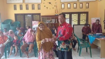 Pembagian BLT DD Menggala Mas Tubaba Tahap Ketiga Disalurkan ke 38 KPM