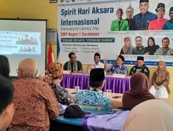 SMPN 1 Curahdami Bondowoso Hadirkan Penutur Asli Bahasa Mandarin dari Tiongkok di Acara Spirit HAI 2023