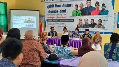 SMPN 1 Curahdami Bondowoso Hadirkan Penutur Asli Bahasa Mandarin dari Tiongkok di Acara Spirit HAI 2023