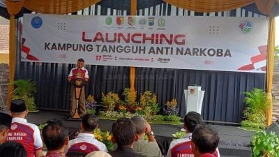 Kampung Tangguh Anti Narkoba Resmi Dilaunching di Jember Lor