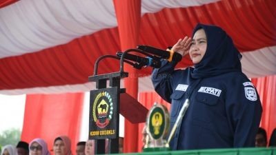 Desa Sebangar Jadi Lokus Implementasi TMMD ke-118, Bupati Bengkalis Minta Warga Ikut Wujudkan Akselerasi Pembangunan di Desa dan Daerah