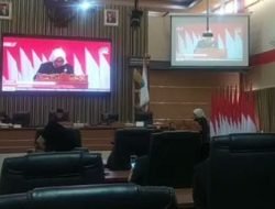 Fraksi Kerja DPRD Pangandaran Berikan Pandangan Umum Terhadap Peraturan Daerah Tentang Perubahan APBD Tahun Anggaran 2023.