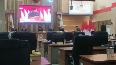 Rapat Paripurna Pandangan Umum Fraksi Persatuan DPRD Pangandaran Terhadap Rancangan Peraturan Daerah Tentang Perubahan APBD TA 2023