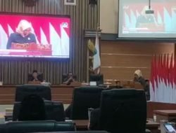 Fraksi Golkar DPRD Pangandaran Berikan Pandangan Umum Terhadap Peraturan Daerah Tentang Perubahan APBD Tahun Anggaran 2023