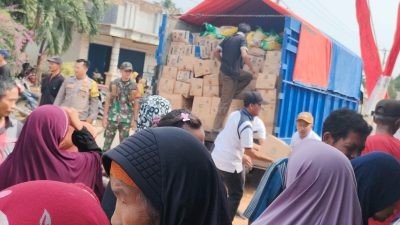 Pemkab Tubaba Bersama Bulog KCP Menggala Kendalikan Inflasi Melalui Operasi Pasar Murah