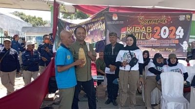 Lantunan Musik Elekton Meriahkan Kirap Pataka Menuju Pemilu 2024 di Dapil 3 Bondowoso