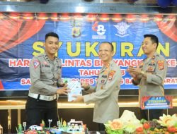 Polres Tubaba Gelar Syukuran HUT Korps Lalu Lintas ke-68 Tahun 2023