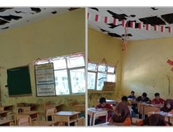 Ruang Sekolah SMPN 8 Kejuruan Muda di Aceh Tamiang Rusak, Keselamatan Siswa dan Guru Jadi Taruhannya