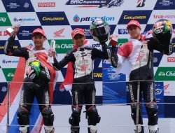 Membanggakan, Pebalap Astra Honda Pastikan Juara Thailand Talent Cup 2023
