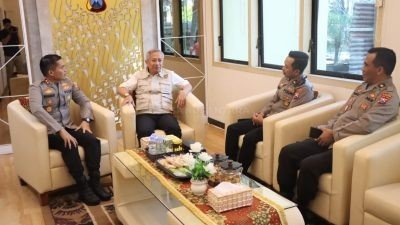 Kapolres Muhammad Menerima Kunjungan Pj Bupati Nganjuk Bahas Langkah Strategis Penguatan Harkamtibmas