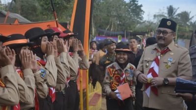 Wakil Bupati Bondowoso Menghadiri Acara Junior Scout Skill Competition II