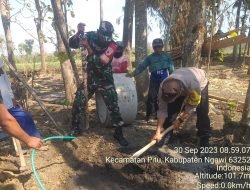 Gandeng Polisi Ngawi, ICN Peduli Lakukan Bedah Rumah Milik Sunardi di Pitu